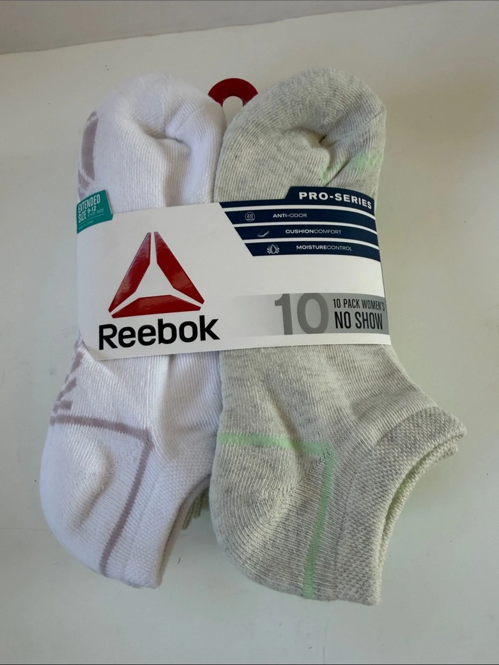 New Reebok Women’s 10 Pack No Show Socks